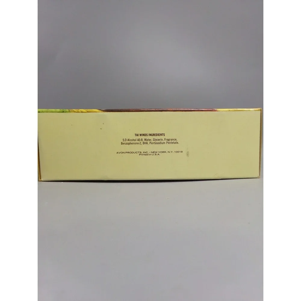Vintage Avon Cord '37 Tai Winds‎ After Shave 7 fl. oz. Collectible Car Box